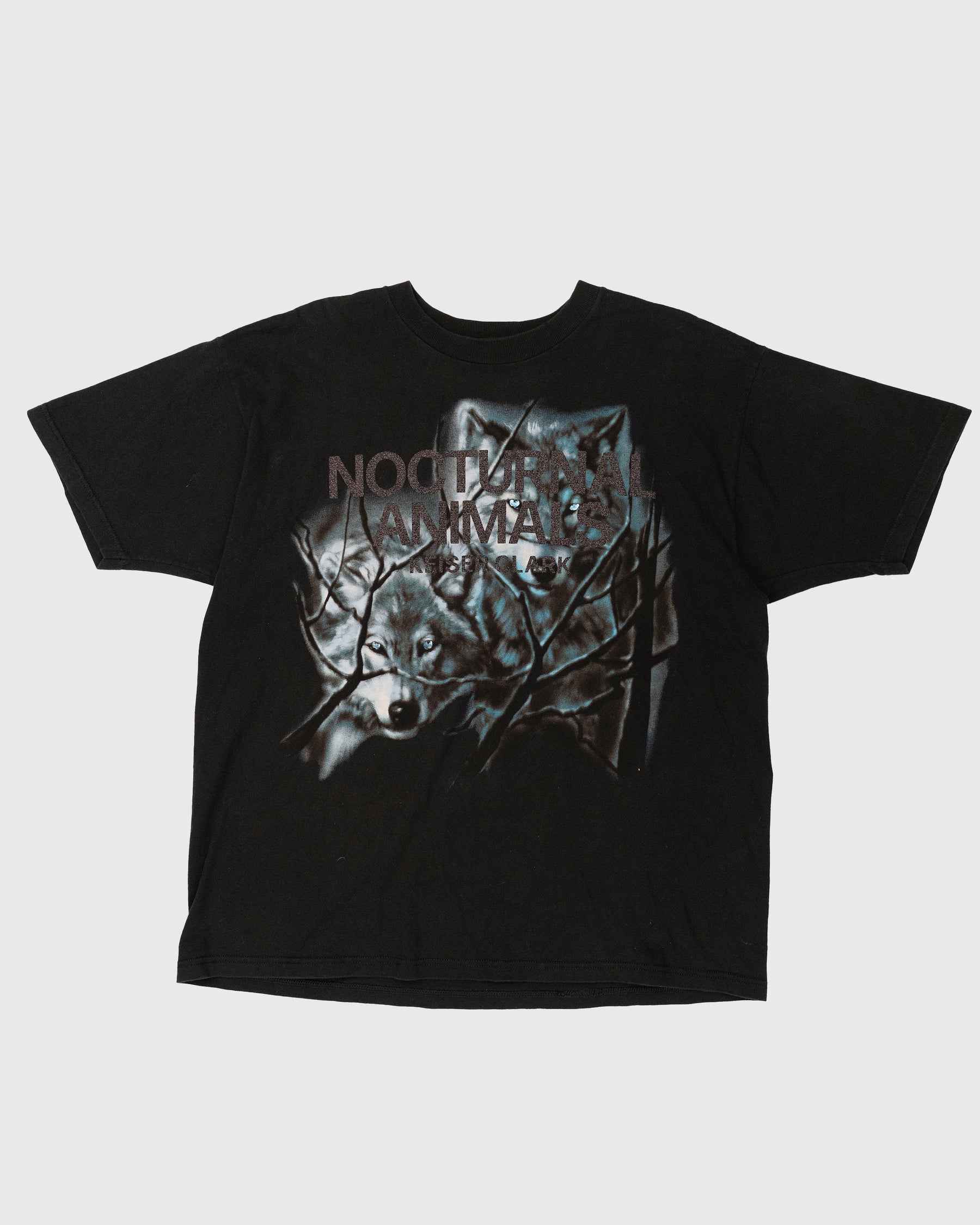 VINTAGE NOCTURNAL ANIMALS TEE (L)