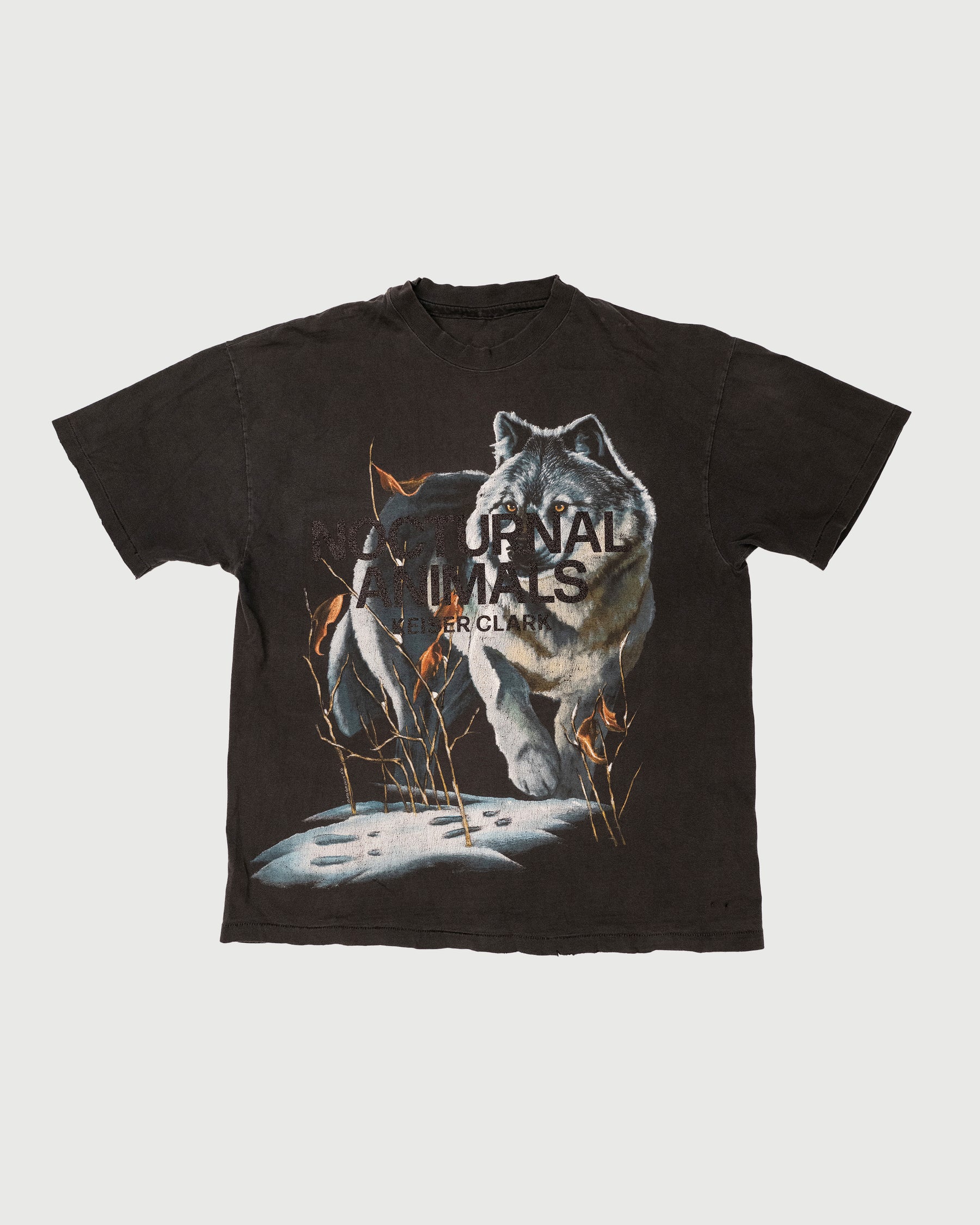 VINTAGE NOCTURNAL ANIMALS TEE (M)