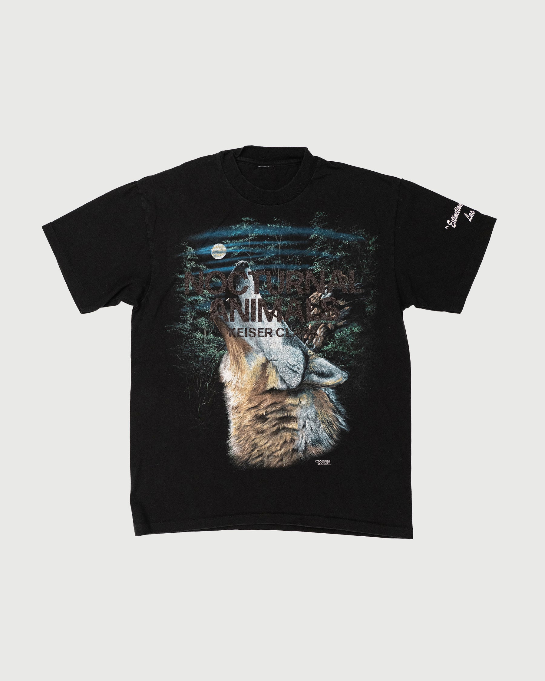 VINTAGE NOCTURNAL ANIMALS TEE (M)