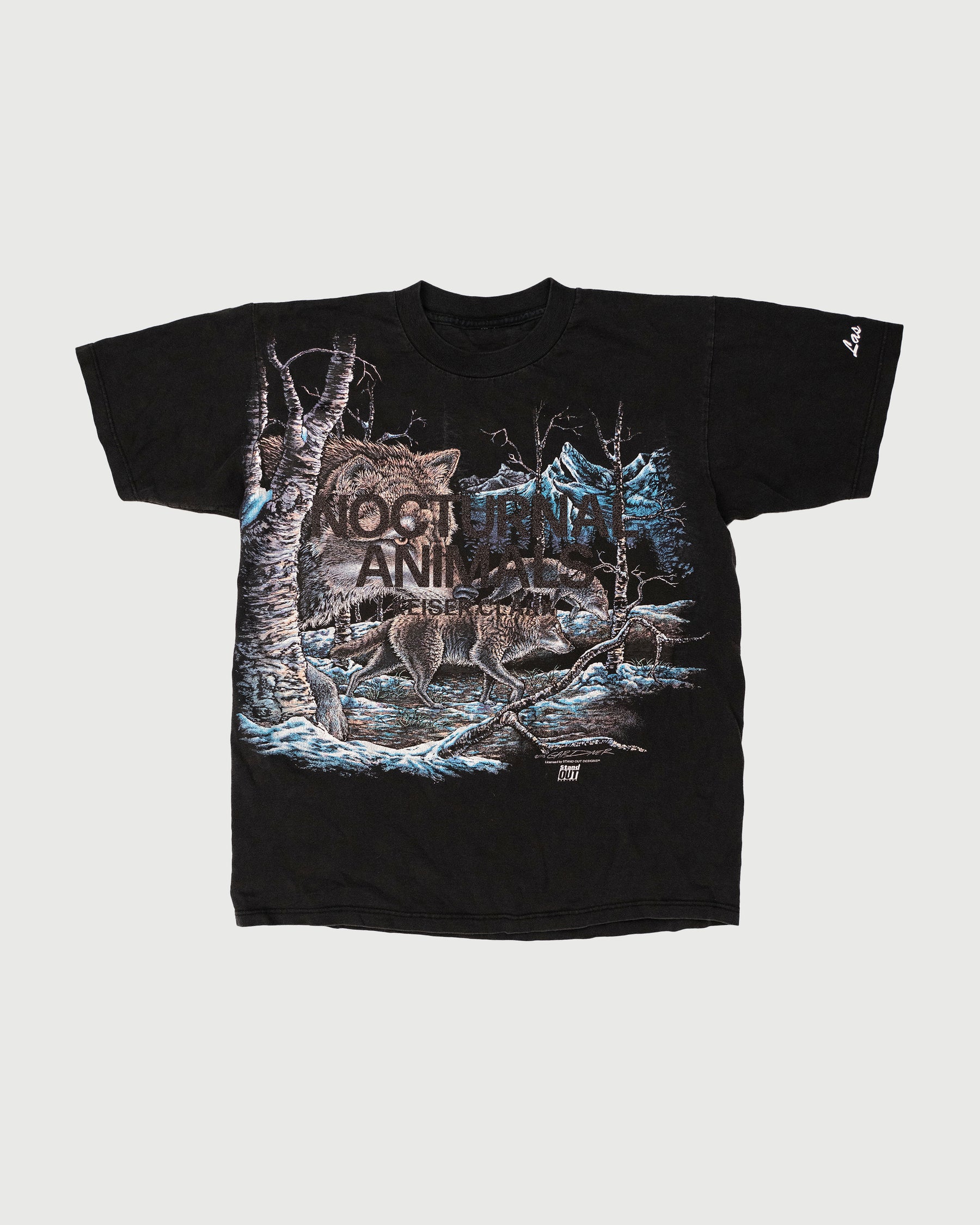VINTAGE NOCTURNAL ANIMALS TEE (M)