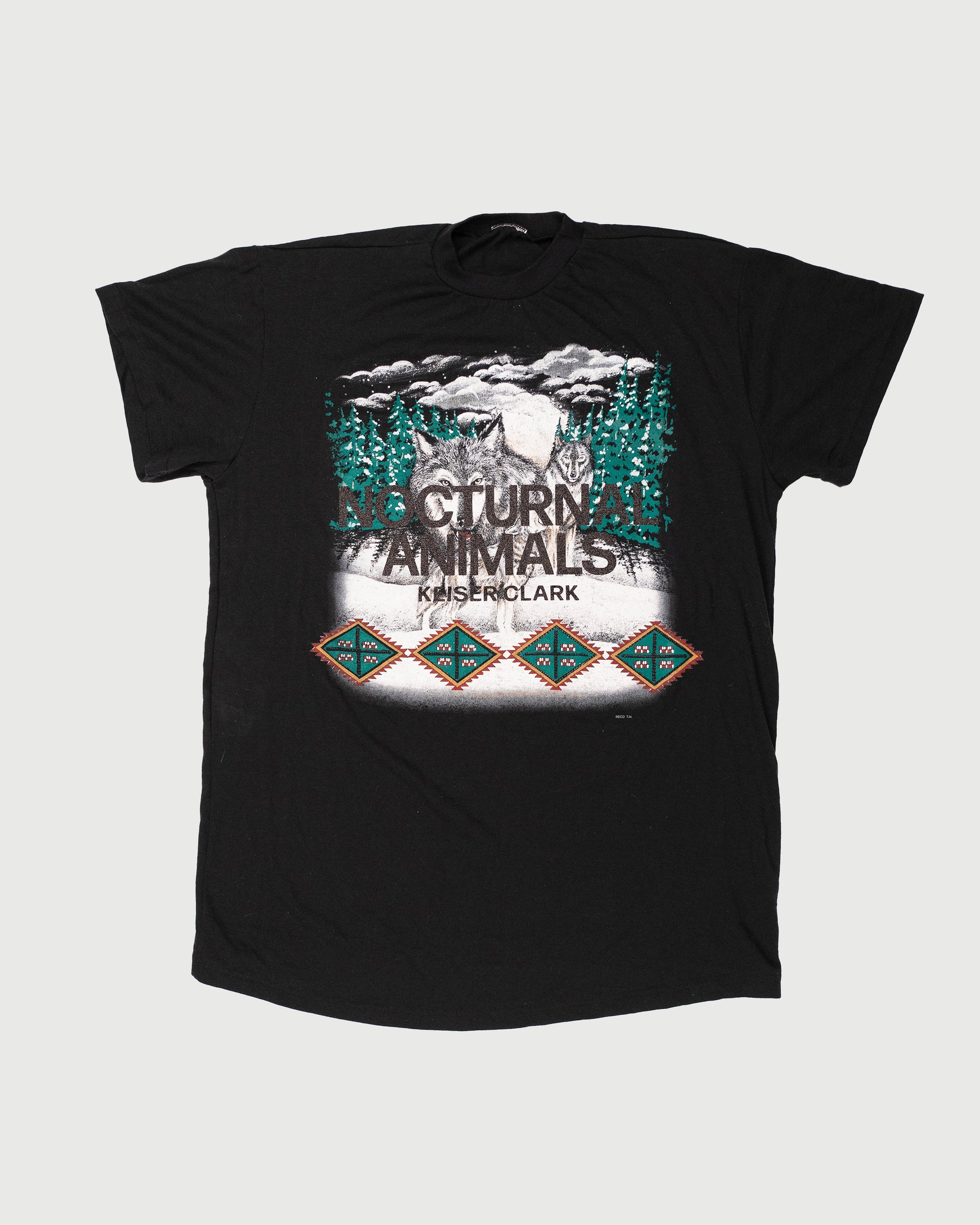 VINTAGE NOCTURNAL ANIMALS TEE (XL)