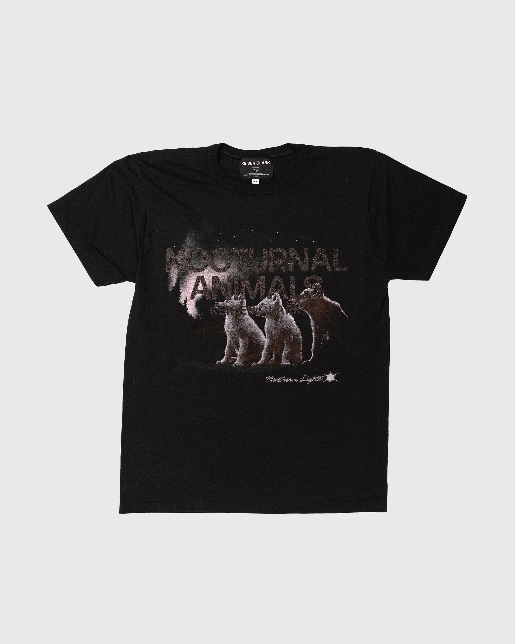 VINTAGE NOCTURNAL ANIMALS TEE (XS)