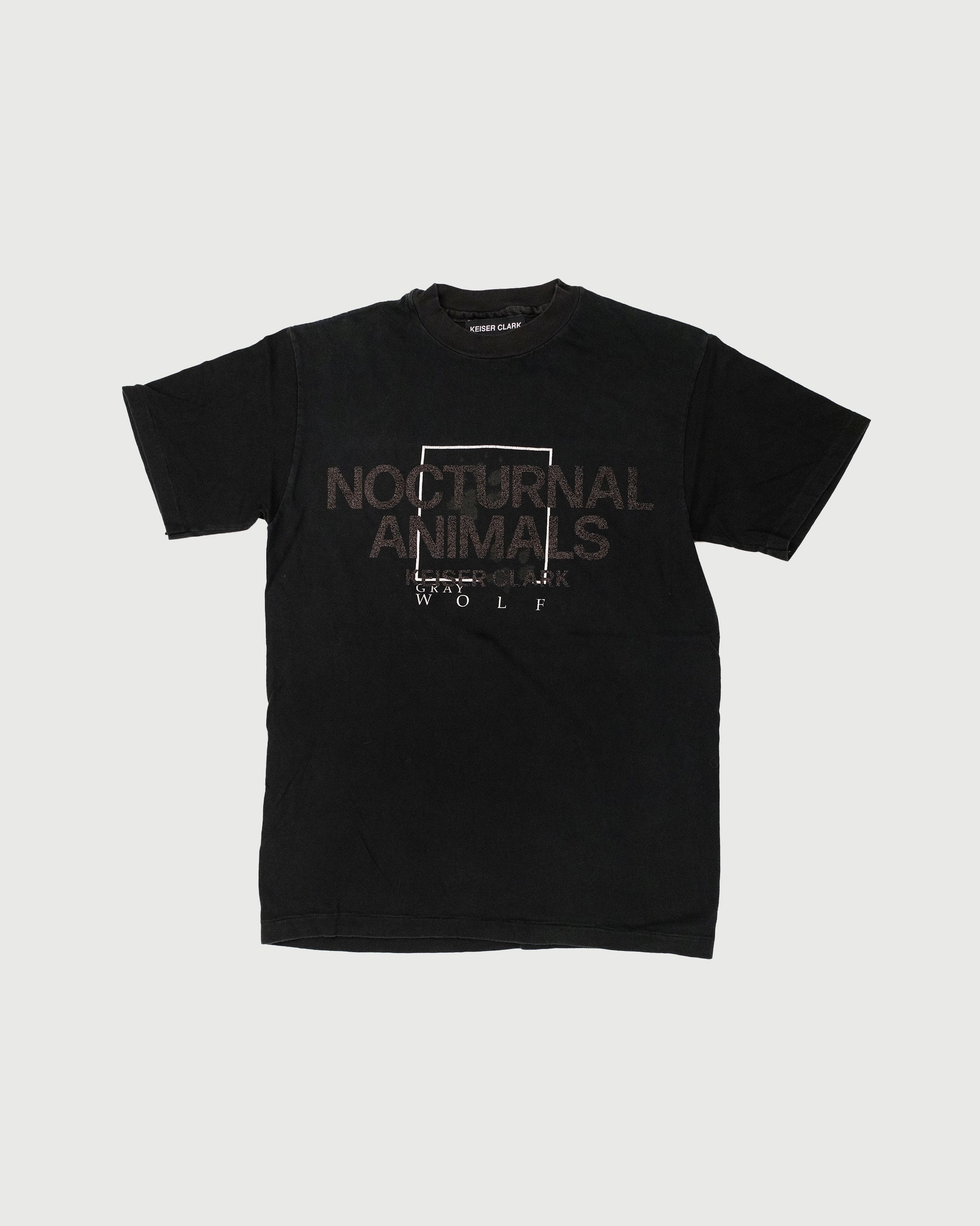VINTAGE NOCTURNAL ANIMALS TEE (XS)