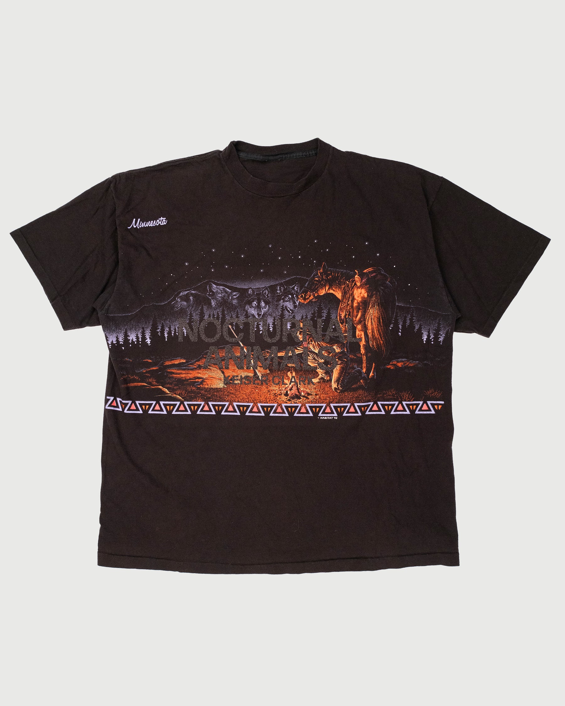 VINTAGE NOCTURNAL ANIMALS TEE (XXL)