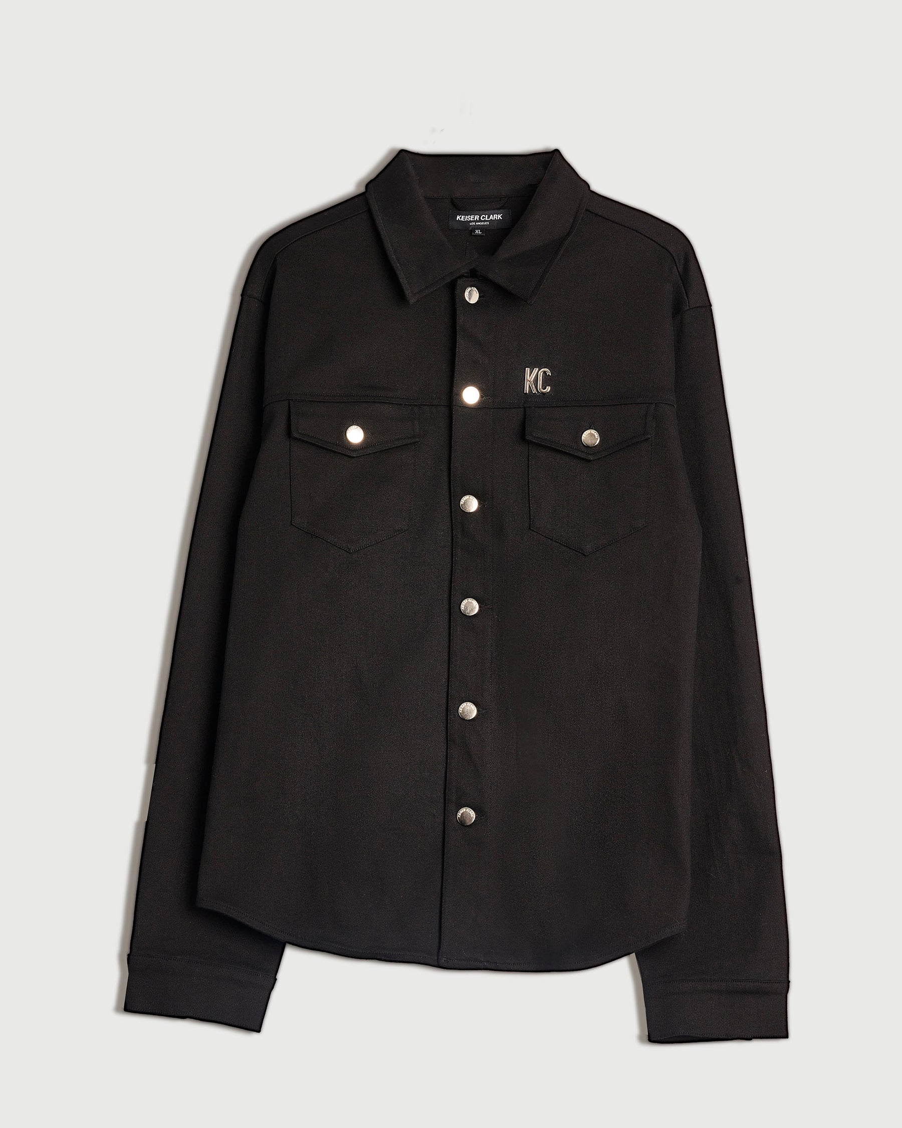 MIDNIGHT DENIM PUFFER TRUCKER