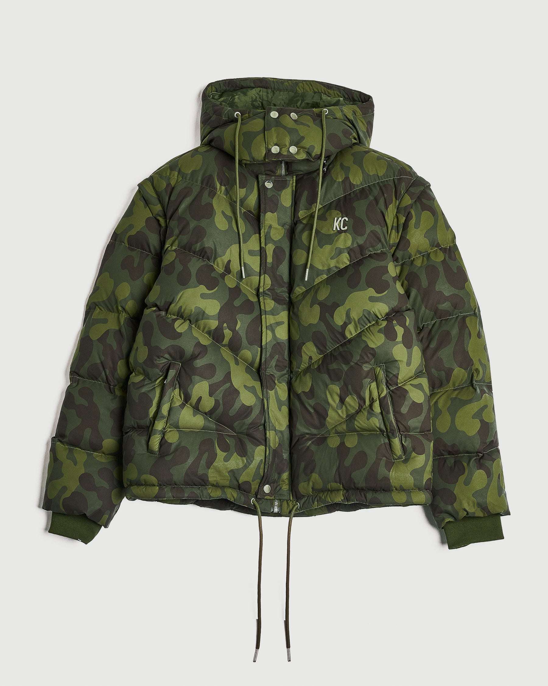 KCAMO WINDBREAKER PUFFER JACKET