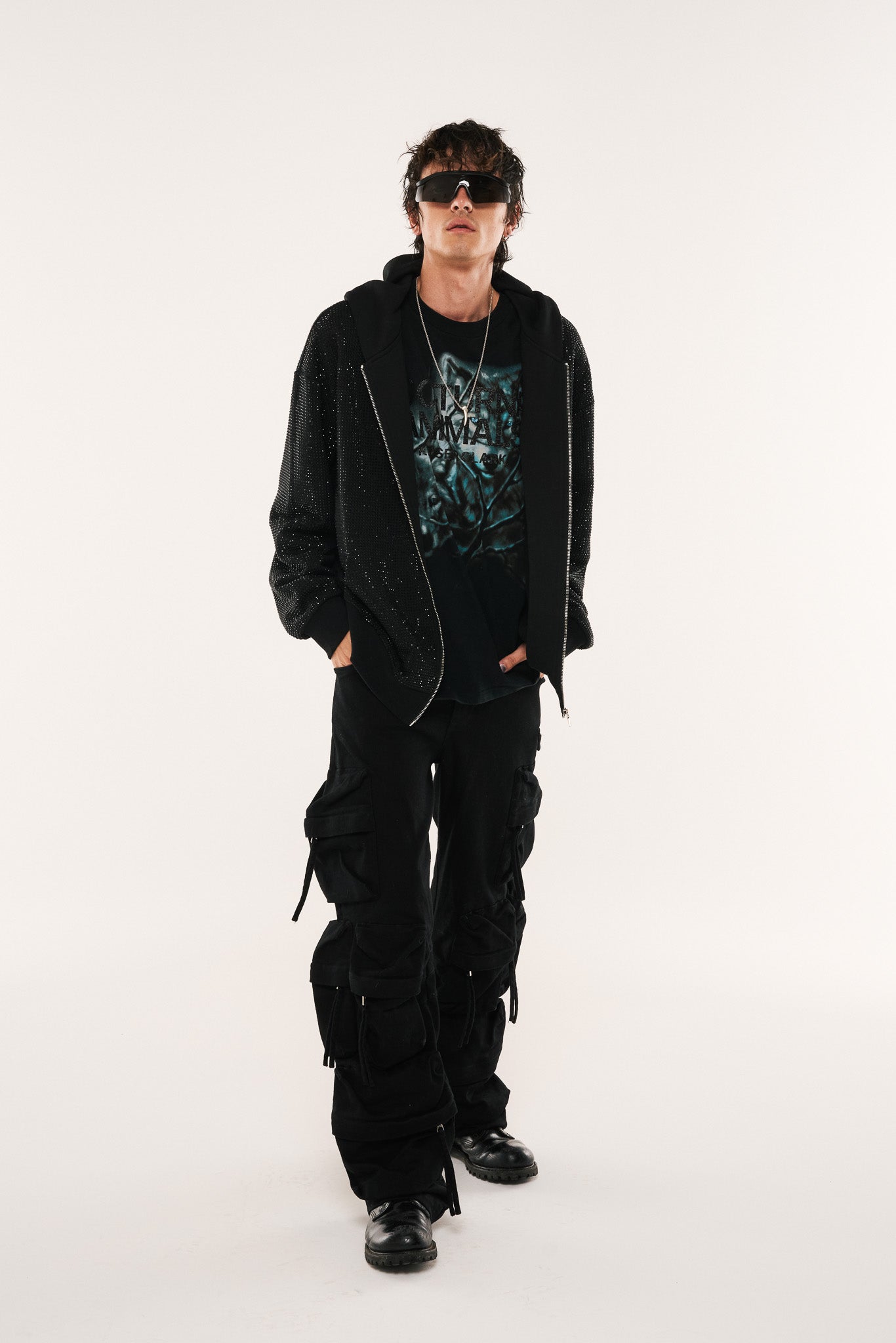 MIDNIGHT "LEATHER" KCARGO PANT