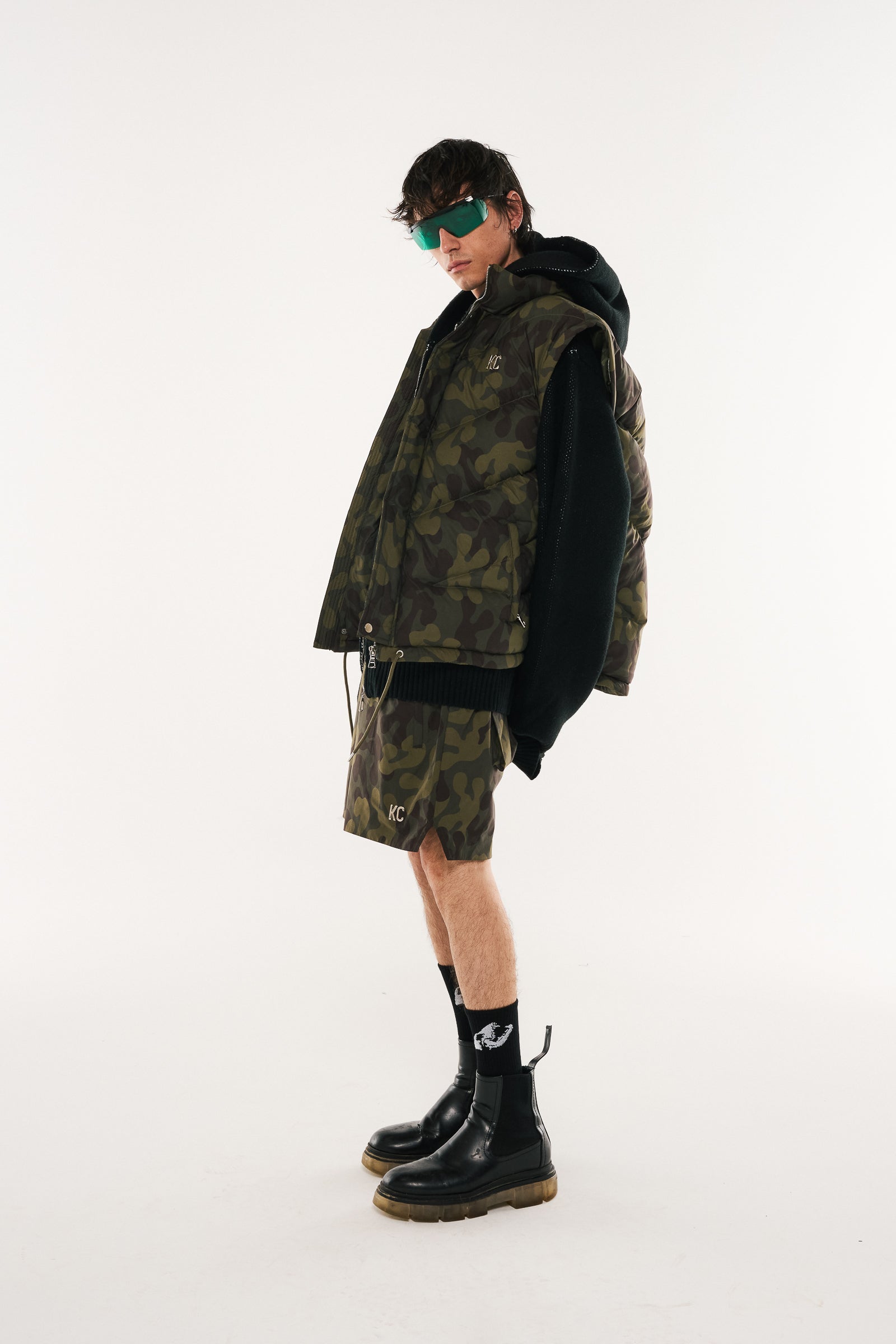 KCAMO WINDBREAKER SHORT