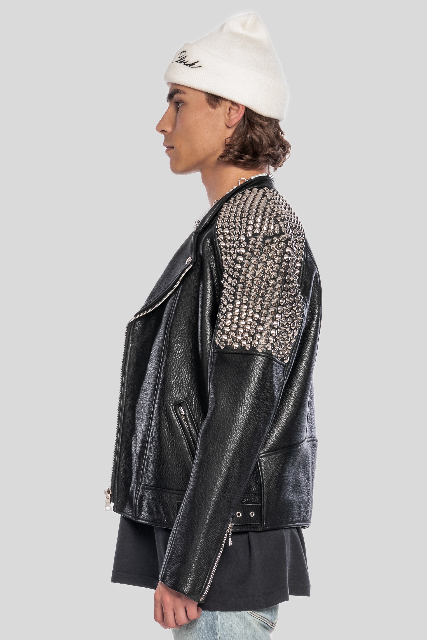 STUDDED MOTO