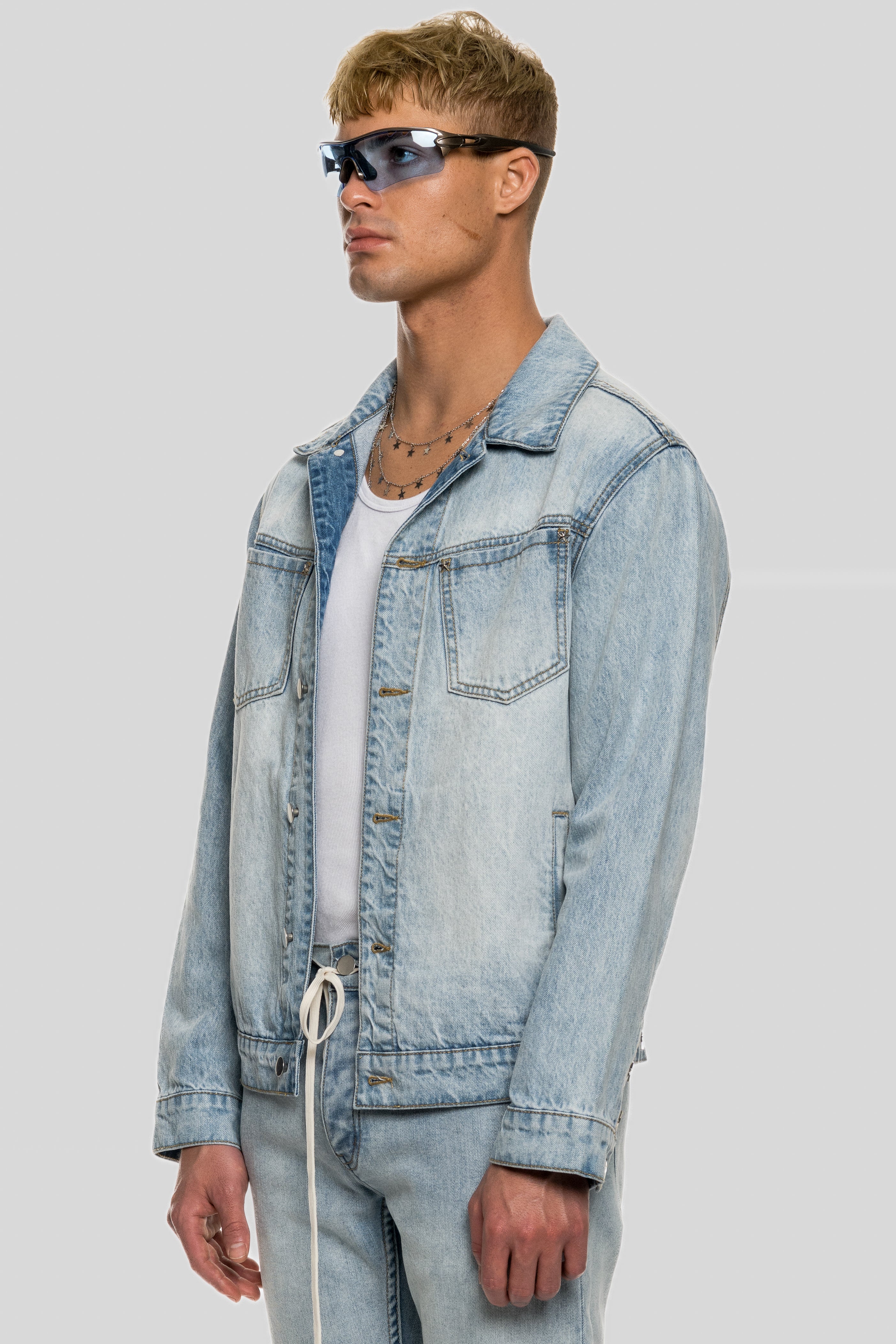 INTERSTELLAR DENIM TRUCKER JACKET
