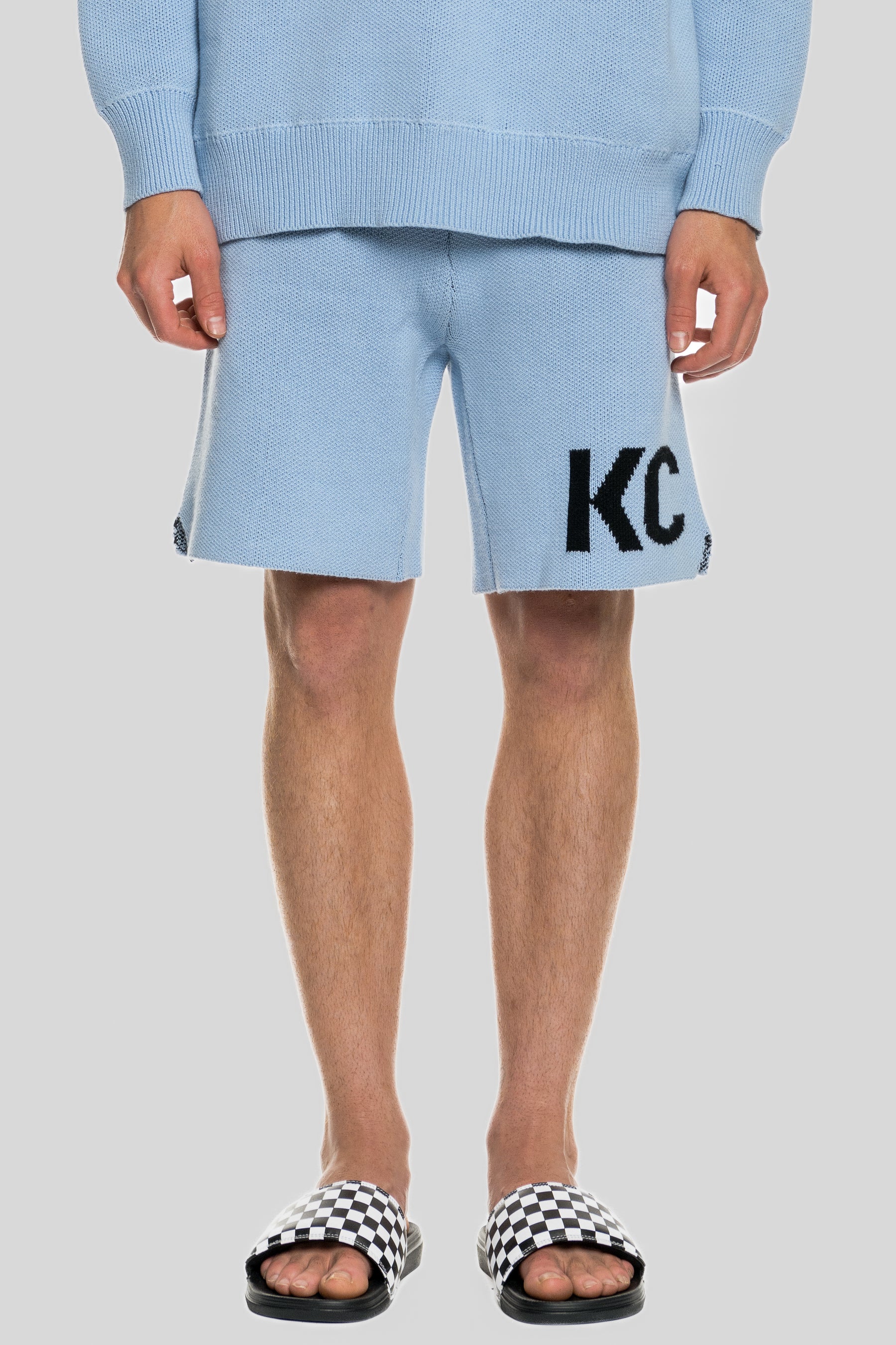 DUSK BLUE HOUSE KNIT SHORT