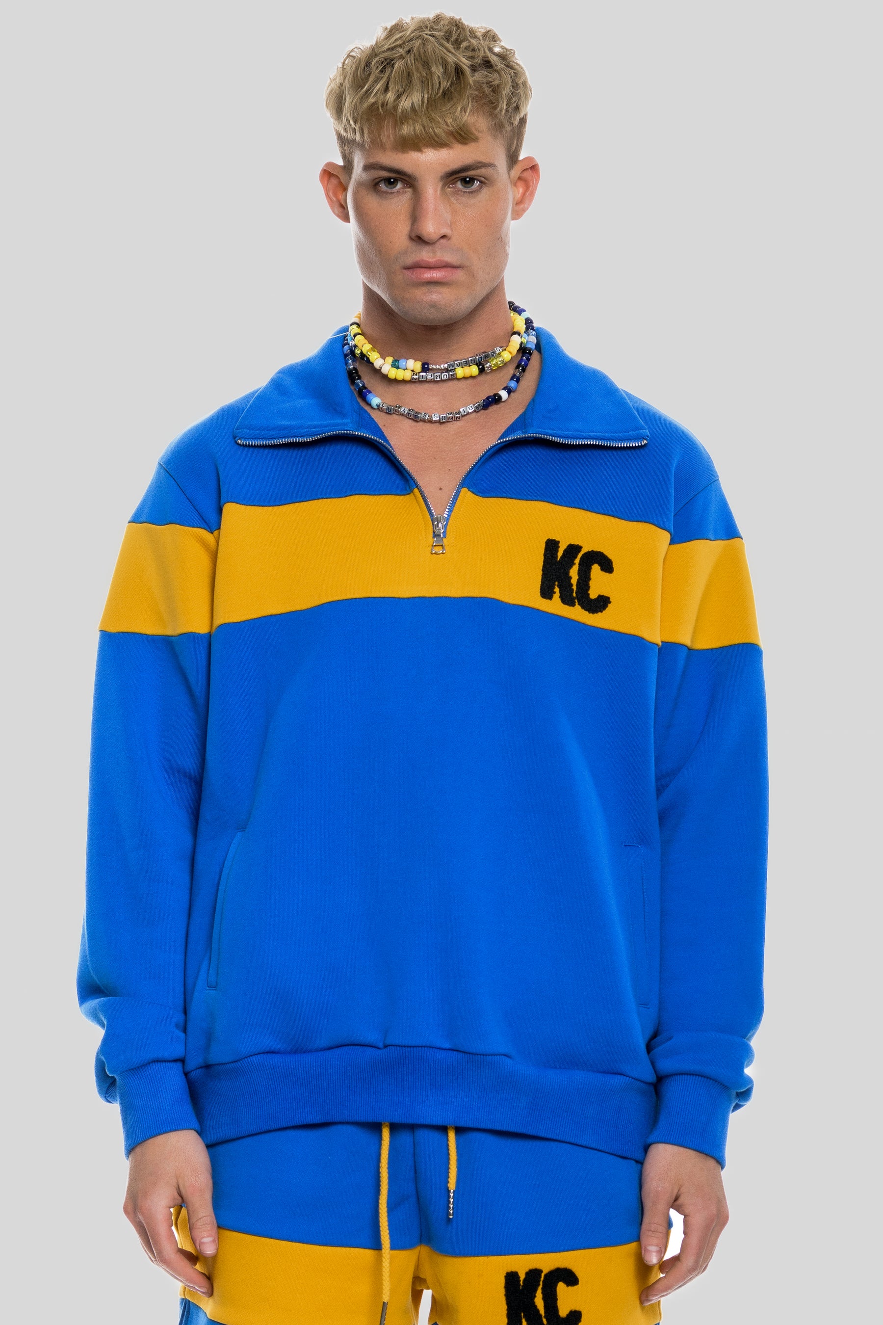 MOON ROCKS 1/4 ZIP PULLOVER