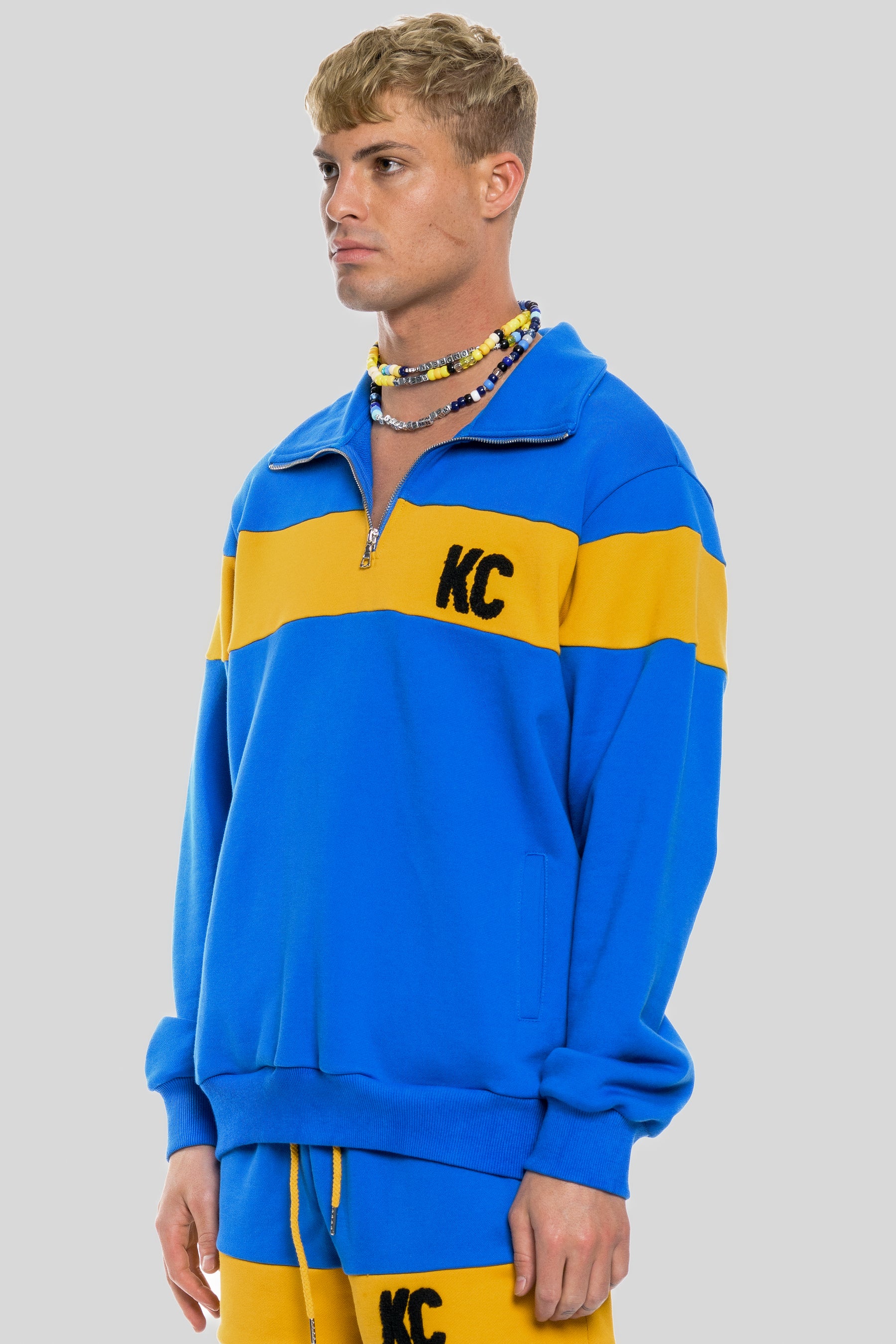 MOON ROCKS 1/4 ZIP PULLOVER