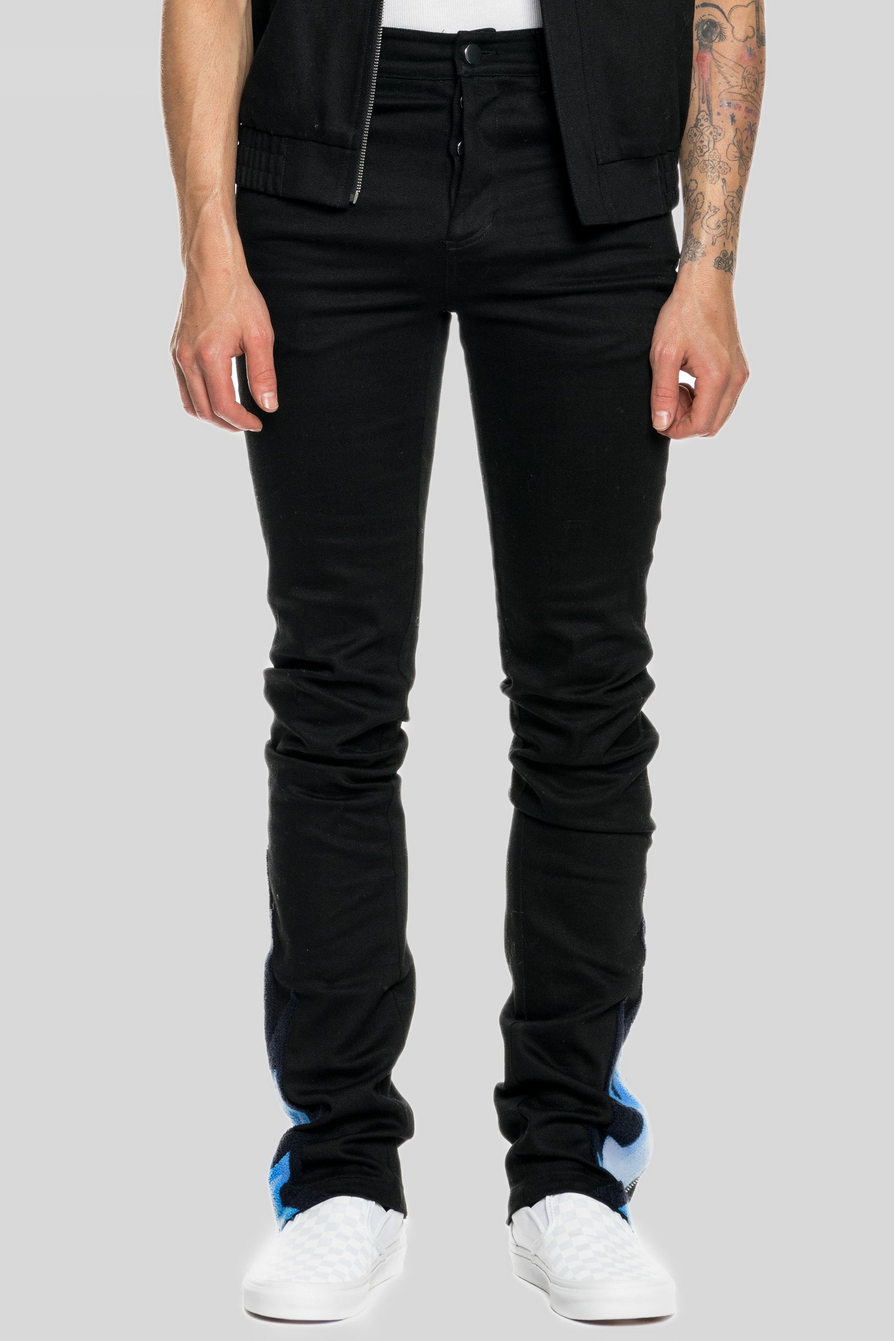 AGAVE SPIKED DENIM JEAN