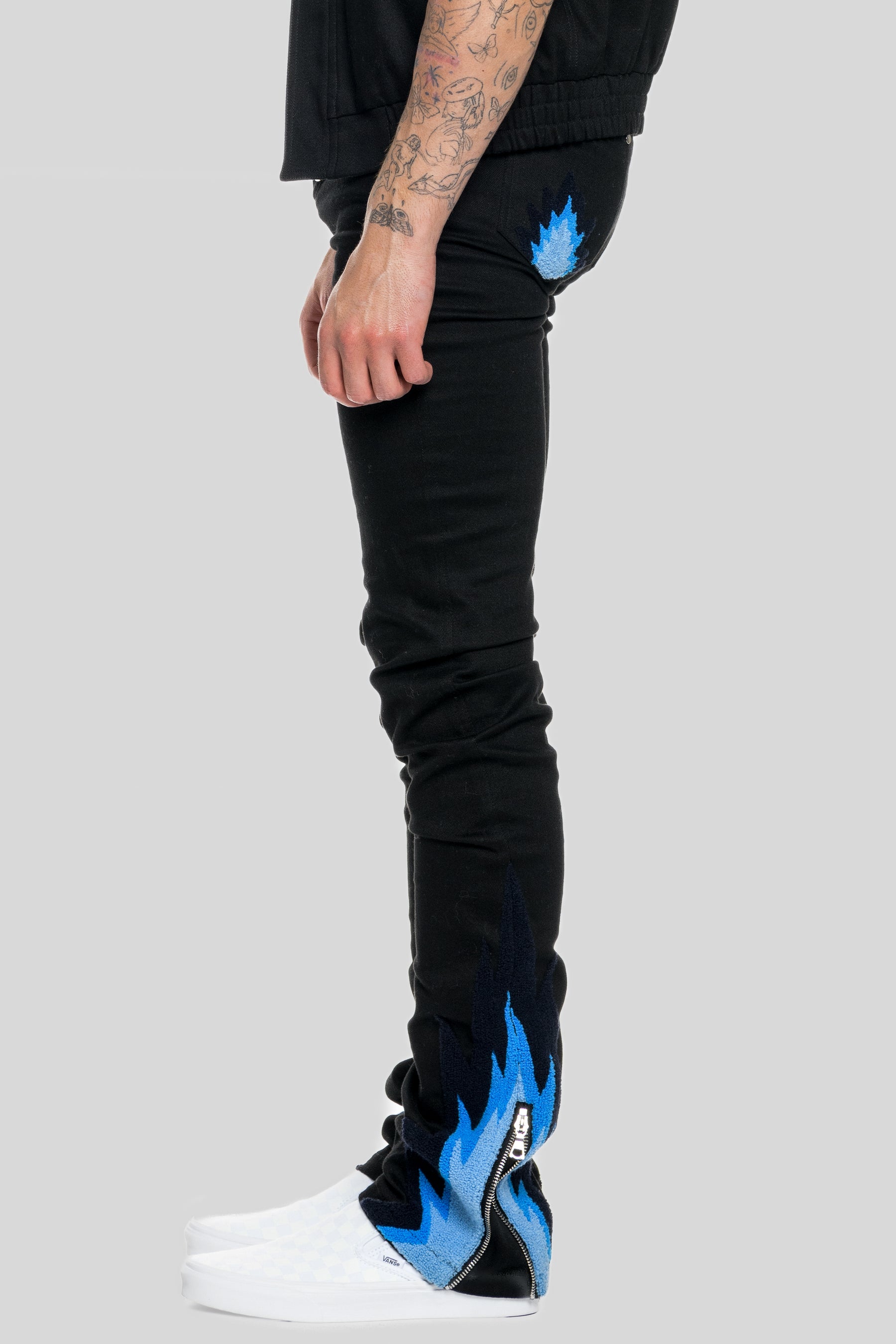 AGAVE SPIKED DENIM JEAN