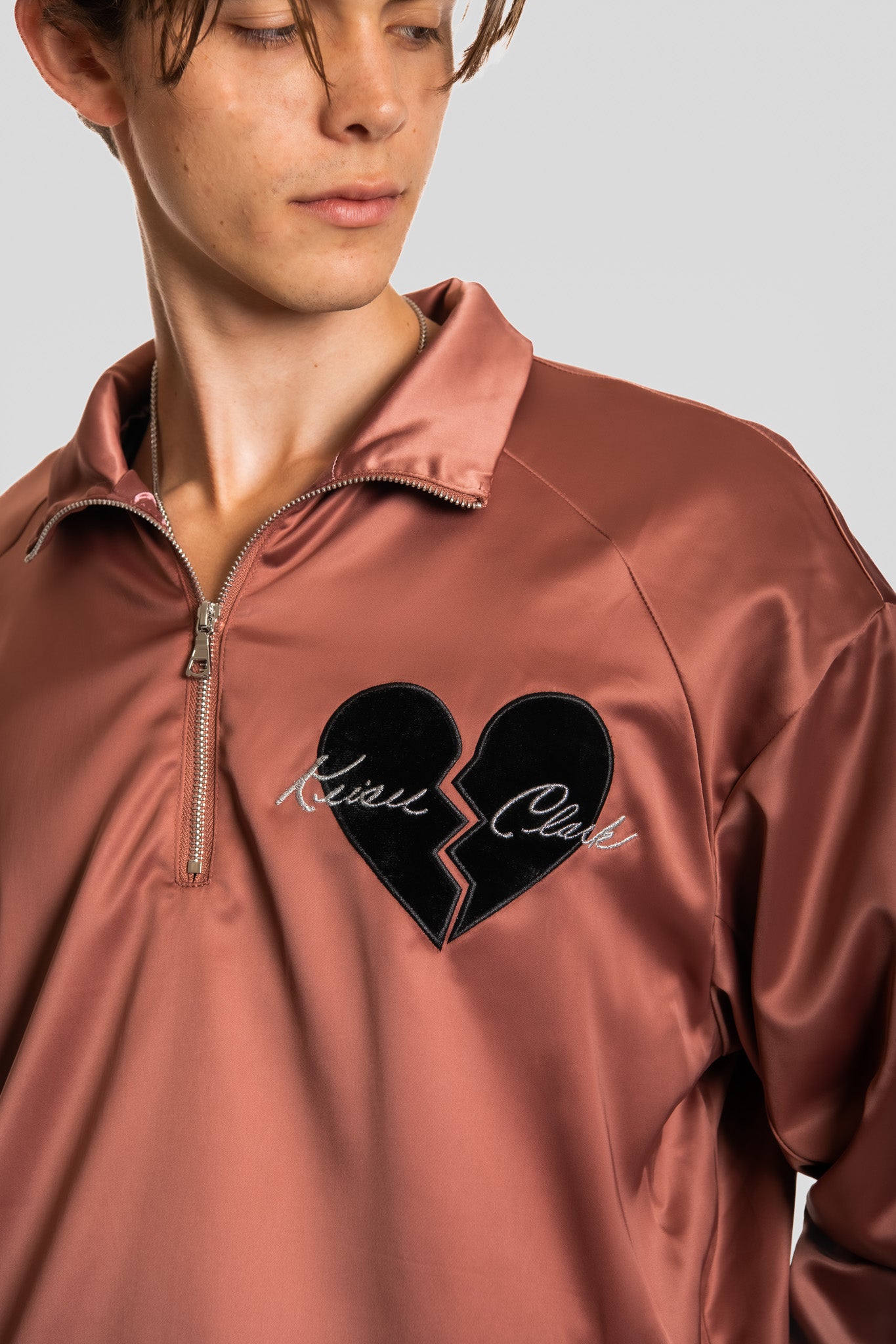 HEARTBREAKER TRACK 1/4 ZIP PULLOVER