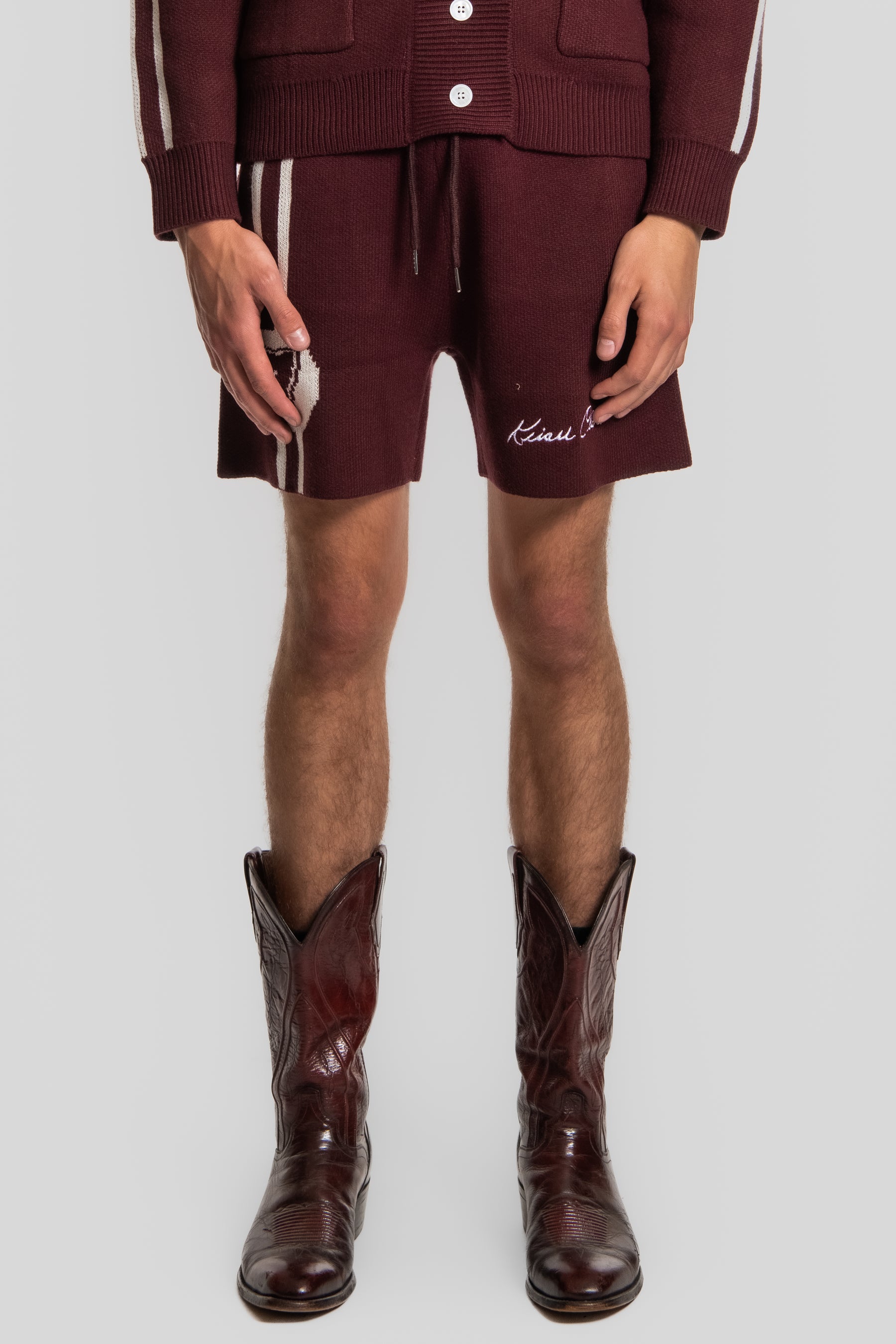 LUCKY NUMBER 7 KNIT SHORT