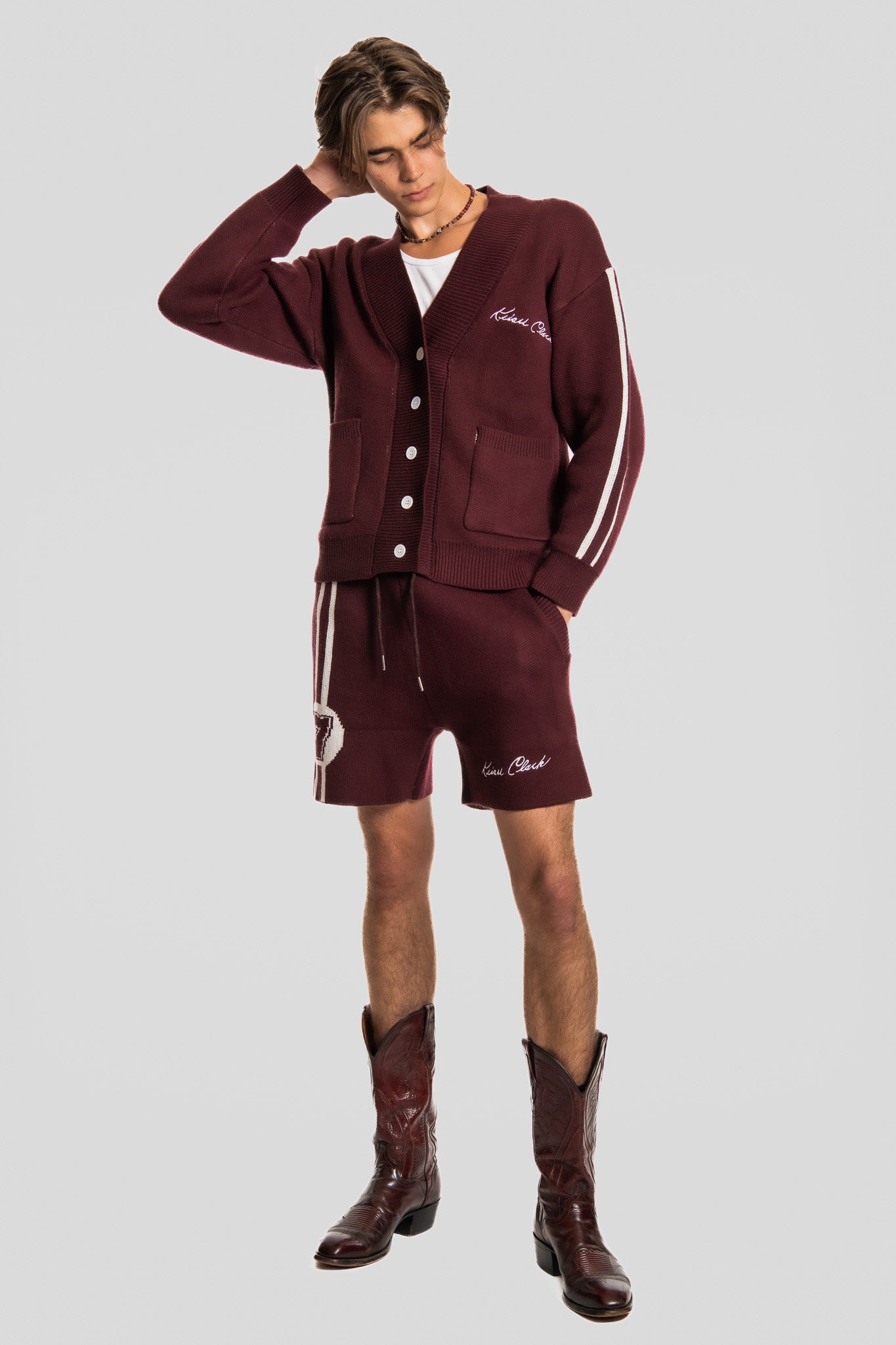 LUCKY NUMBER 7 KNIT SHORT