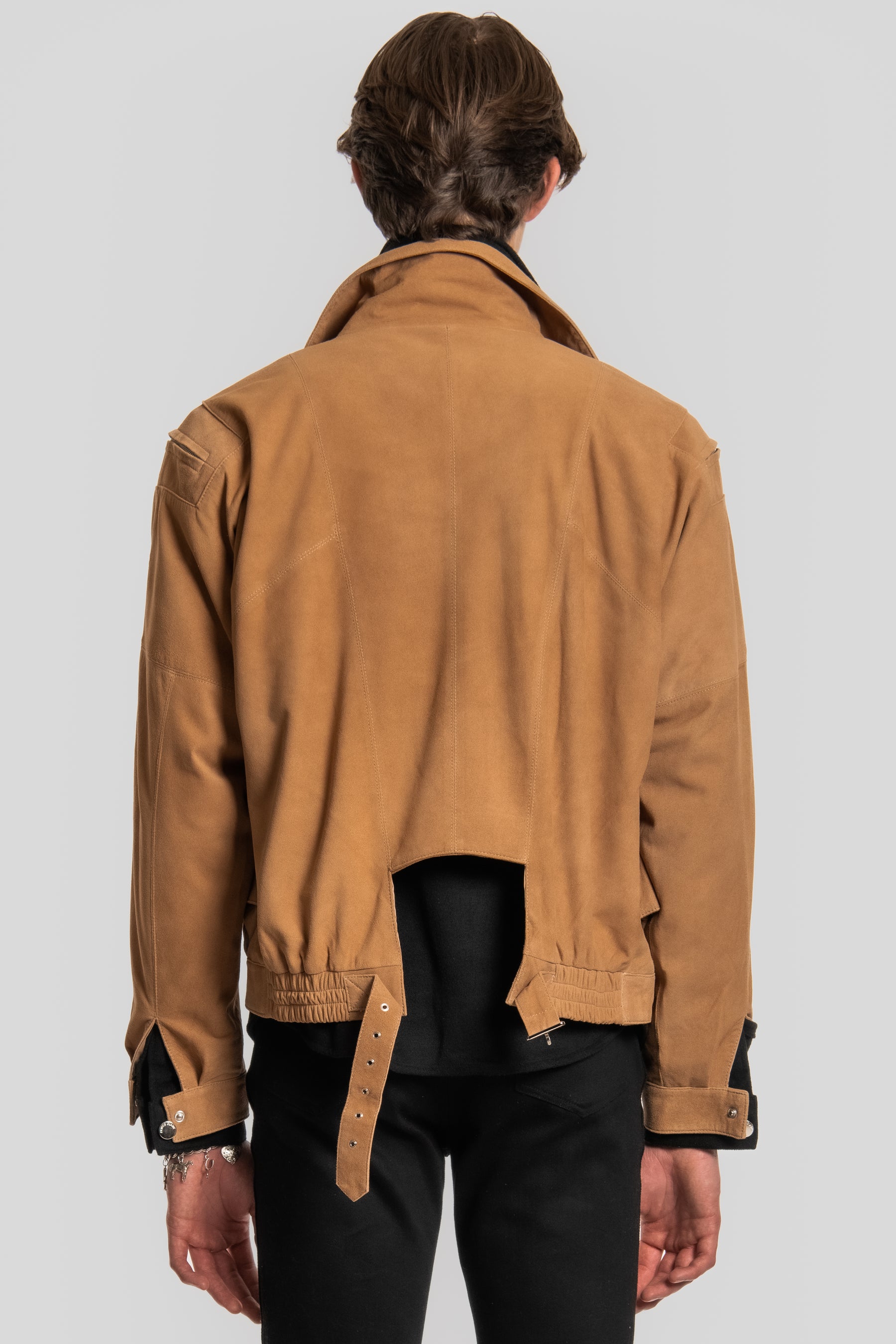 DESERT DRIVE SUEDE BOMBER