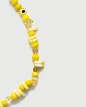 NEON YELLOW NECKLACE
