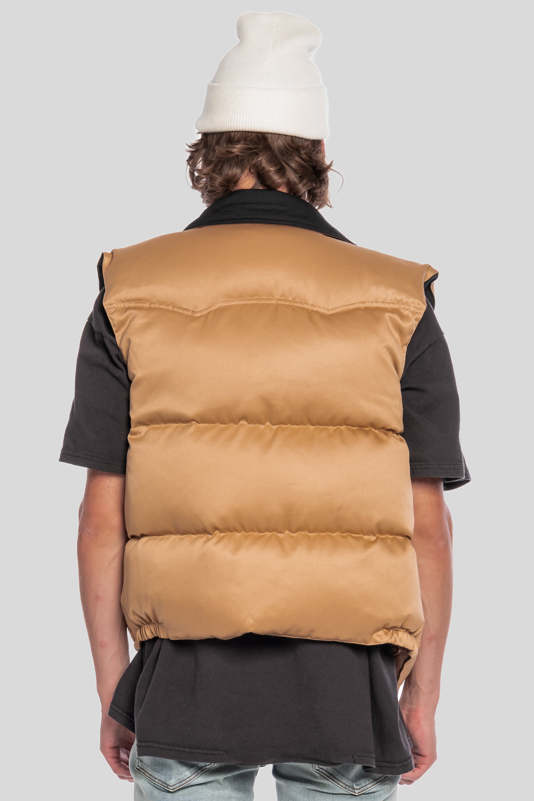 REVERSIBLE WEST COAST PUFFER VEST