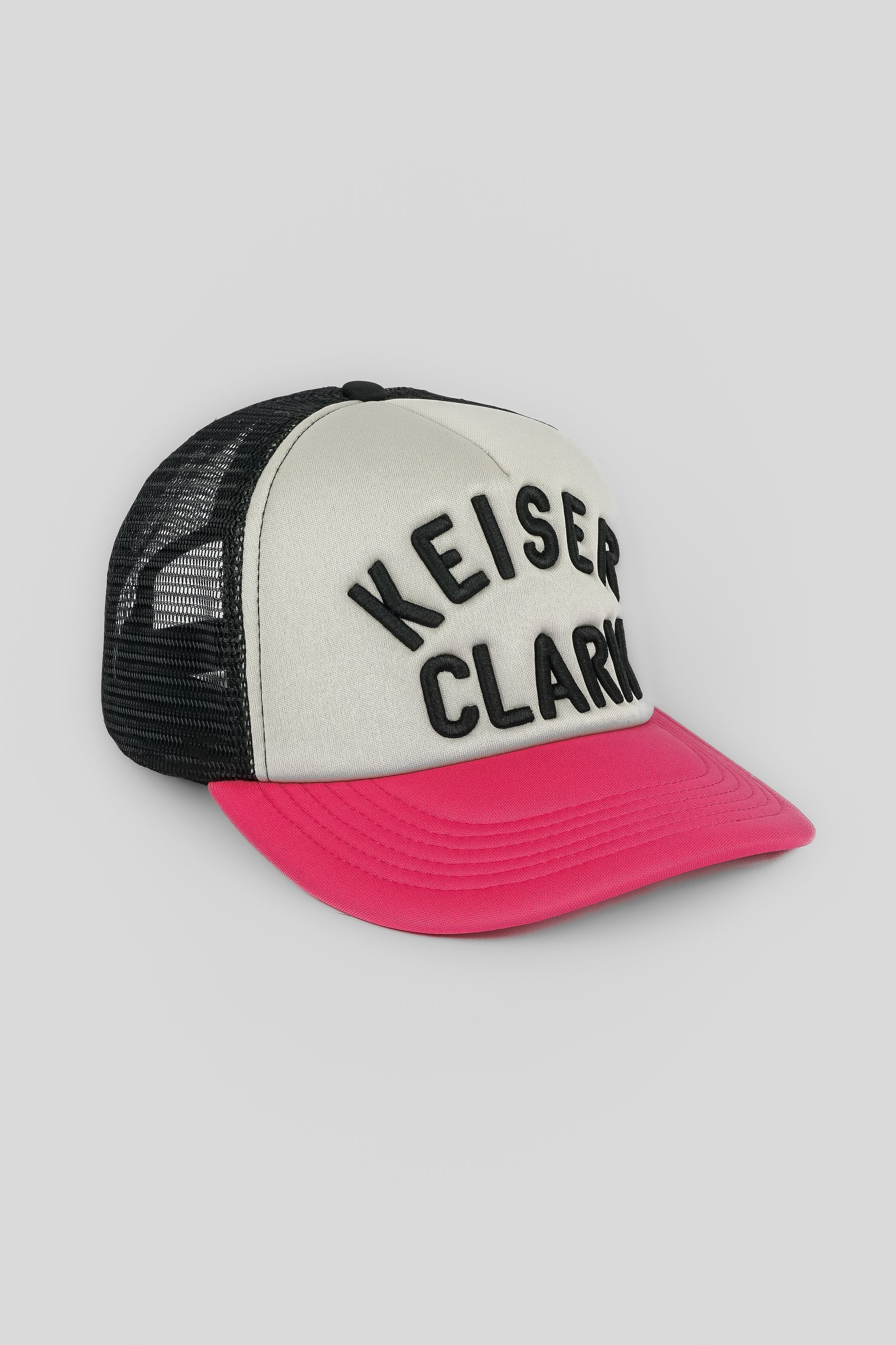 KEISER CLARK PINK HOUSE TRUCKER HAT